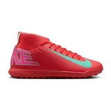 Nike Nıke Jr. Mercurıal Superfly 10 Club Genç Halı Saha Ayakkabısı FQ8313-800 Kırmızı - Renkli