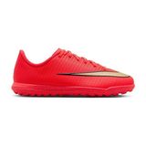 Nike Nıke Jr Mercurıal Vapor 17 Club Tf Genç Halı Saha Ayakkabısı IO1484-600 Kırmızı - Renkli