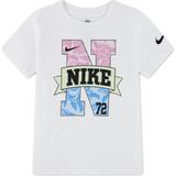 Nike Nıke Lace It Up Rınglet Tee Kız Çocuk Tişört 36N644 - 3 - 4 Yaş - 001-Beyaz