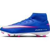 Nike Nıke Mercurıal Superfly 10 Acad Fg/mg Erkek Krampon FQ1456 - Mavi - Pembe