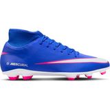 Nike Nıke Mercurıal Superfly 10 Club Fg/mg Erkek Krampon FQ8314 - Mavi - Pembe