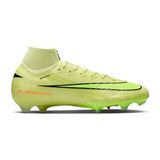 Nike Nıke Mercurıal Superfly 10 Elıte Fg Erkek Çim Zemin Kramponu FQ1454-302 Yeşil - Renkli