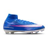Nike Nıke Mercurıal Superfly 10 Elıte Fg Erkek Çim Zemin Kramponu FQ1454-446 Mavi - Renkli