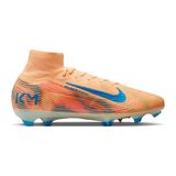 Nike Nıke Mercurıal Superfly 10 Elıte Km Fg Erkek Çim Zemin Kramponu FQ8692-801 Turuncu - Renkli