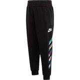 Nike Nıke Outsıde Lınes Pant Erkek Çocuk Şardonsuz Çift Iplik Eşofman Altı 86M685 - 5 - 6 Yaş - Siyah - Neon