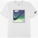 Nike Nıke Rwb Pop Mesh Graphıc Tee Erkek Çocuk Tişört 9Q1464 - 12 - 13 Yaş - 001-Beyaz