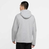 Nike Nıke Sportswear Tech Fleece Windrunner Full-Zip Hoodie Erkek Ceket - Gri