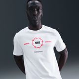 NIKE Nike Sportswear Tee Swoosh Erkek Beyaz Tişört HQ9161-101