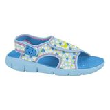 Nike Nıke Sunray Adjust 4 Ggp Çocuk Sandaleti 386520-431 Mavi - 001-Renkli