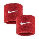 NİKE NIKE SWOOSH CLASSIC WRISTBANDS 2PK UNIVERSITY RED/WHITE OSFM Bileklik