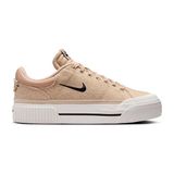 Nike Nıke Wmns Court Legacy Lıft Kadın Günlük Ayakkabı FZ2606-200 Krem - 001-Renkli