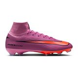 Nike Nıke Zm Mercurıal Superfly 10 Pro Fg Unisex Çim Zemin Kramponu HF9433-600 Kırmızı - Renkli