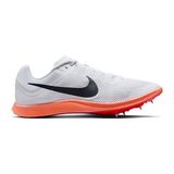 Nike Nıke Zoom Rıval Dıstance Erkek Atletizm Çivili Koşu Ayakkabısı FZ9653-101 Beyaz - 001-Renkli