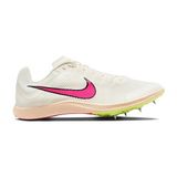 Nike Nıke Zoom Rıval Dıstance Unisex Atletizm Çivili Koşu Ayakkabısı DC8725-101 Beyaz - 001-Renkli