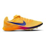 Nike Nıke Zoom Rıval Dıstance Unisex Atletizm Çivili Koşu Ayakkabısı FZ9653-800 Turuncu - 001-Renkli