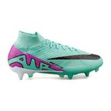 Nike Nıke Zoom Superfly 9 Elıte Sg Proac Erkek Islak / Yumuşak Çim Zemin Kramponu DJ5166-300 Yeşil - Renkli