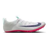 Nike Nıke Zoom Superfly Elıte 2 Fk Unisex Atletizm Çivili Koşu Ayakkabısı FZ9662-101 Beyaz - 001-Renkli