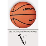 NIKE nkplygrnd Playground Kauçuk Sokak Basketbolu Topu - Hediyeli,Turuncu