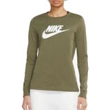 NIKE Nsw Essential Icon Futura T-Shirt KADIN UZUN KOLLU TİŞÖRT BV6171-223