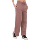Nike Nsw Phoenix Fleece Hr Pant Wide Kadın Polarlı Yüksek Belli Kahverengi Eşofman Altı DQ5615-208