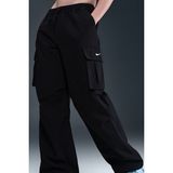 Nike Nsw Street Woven Oversize Cargo Pant.bol Kesim Kargo Cepli Dokuma Kadın Eşofman Altı Siyah - XS