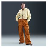 Nike Nsw Street Wvn Cargo Orta Bel Oversıze Kadın Pantolon-Sportxstore - Hardal