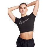 Nike Nsw Tee Bisiklet Yaka Kadın Siyah Crop Tişört