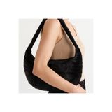 Nike Omuz Çantası NK NSW FX FUR SLOUCHY BAG Peluş Kadın Omuz Çantası 61×30×10 cm