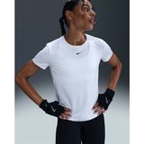 Nike One Classic IB9408-100 Dri-Fıt Kısa Kollu Kadın Tişört - Beyaz - M
