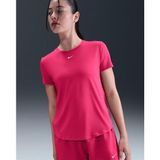 Nike One Classic IB9408-666 Dri-FIT Kısa Kollu Kadın Tişört - Pembe