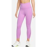 Nike One Dri Fit High Rise 7/8 Length Women's Tight Kadın 2 Cepli Antrenman Taytı Mor