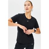 Nike One Dri Fit Training T-Shirt Kadın Antreman Tişörtü Mor - Siyah