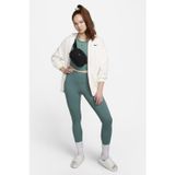 Nike One High Rise Leggings Full Length 2 Cepli Yüksek Belli Toparlayıcı Tayt Yeşil