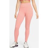 Nike One Luxe Leggings Tigh Fit Lazer Kesim Soft Yumuşak Toparlayıcı Tayt Pembe