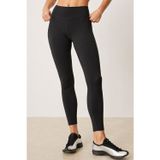 Nike One Training Dri Fit Gym Life Swoosh High Rise Full Length Kadın Yüksek Bel Cepli Antrenman Taytı Siyah