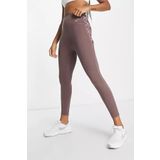 Nike One Training Novelty Dri Fit High Rise 7/8 Leggings 2 Cepli Yüksek Belli Kadın Antreman Taytı Kahverengi