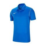 Nike Park 20 Polo Erkek Polo T-Shirt Mavi Nefes Alabilir Kumaş ile Şık Tasarım - XL