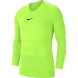 Nike Park Erkek Yeşil V Yaka Uzun Kollu Tişört Düz Desen ile Spor ve Günlük Kullanıma Uygun - XL