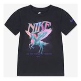 Nıke Pegasus Ss Tee Kız Çocuk Tişört 36N325 - 4 - 5 Yaş - Siyah