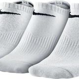 Nike Performance Lightweight No Show 3'lü Pamuklu Soket Çorap Beyaz