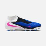 Nike Phantom 6 High Pro Fg Erkek Krampon (Dar Kalıp) - Mavi