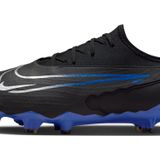 Nike Phantom Gx Pro Fg erkek spor ayakkabısı, Siyah Krom Hyper Royal, 42 EU
