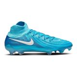 Nike Phantom Luna II Elite FG Mens Football Shoes Cream Profesyonel Erkek Krampon Mavi