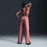 Nike Phoenix Fleece Hr Logo Pant Wide Kadın Eşofman Altı - Polarlı Yüksek Belli Geniş Paça - FV7684-634 - Kahverengi - Kahverengi