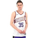 Nike Phoenix Suns Association Nba Basketbol Forması Erkek Baskılı Günlük Tişört Beyaz