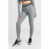 Nike Pro 365 Dri Fit Training Mid Rise Full Length Tight Fit Green Toparlayıcı Tayt Gri Melanj