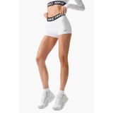 Nike Pro 365 Shorts Tights White Toparlayıcı 8 cm Biker Tayt Şort Beyaz