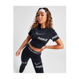 Nike Pro Dri-Fit Cropped Graphic Training Short-Sleeve Kadın Tişört-DX0078-010-SPORTXOUTLET