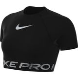 Nike Pro Dri-FIT kısa kesim kısa kollu tişört, grafikli, kadınlar için, HV3673