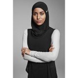 Nike Pro Dri-FIT Profesyonel Spor Başörtüsü - Siyah Hijab